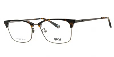 Bmw Bw5074-h 009 Occhiali Da Vista Tartarugatishell Per Uomo (solo Montatura) In Black