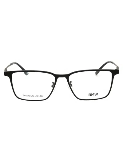 Bmw Bw5075-h Eyeglasses In Matte Black / Clear Demo Lens