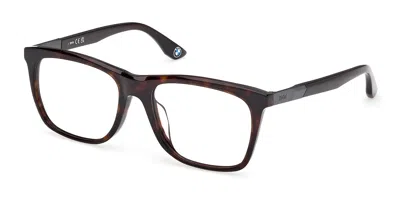Bmw Bw5093-h 052 Occhiali Da Vista Tartarugatishell Per Uomo (solo Montatura) In Brown
