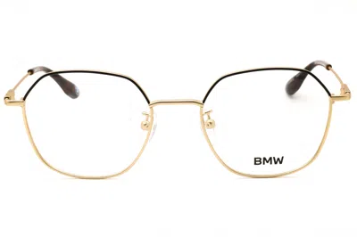Bmw Bw5095-h Eyeglasses In Pale Gold/clear Demo Lens