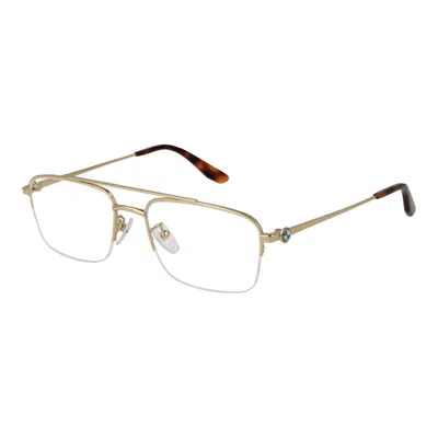 Bmw Gold Men Glasses Frame