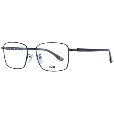 Bmw Gray Men Optical Frames In Animal Print
