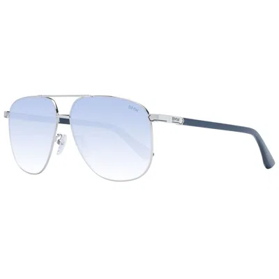 Bmw Gray Metal Sunglasses In Silver