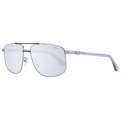 Bmw Gray Metal Sunglasses In Blue