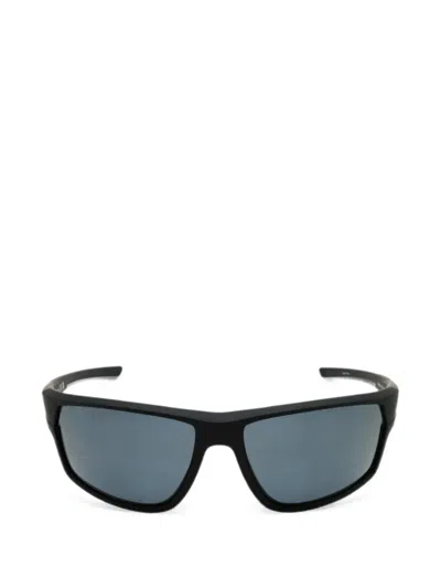 Bmw Matte-finish Rectangle-frame Sunglasses In ブラック