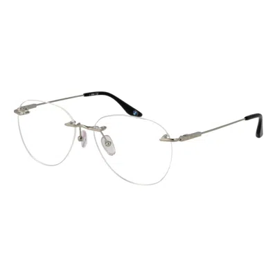 Bmw Silver Men Glasses Frame In Metallic