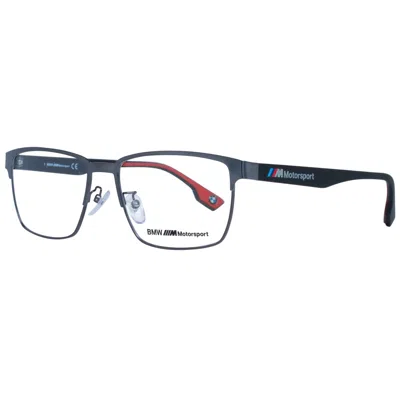 Bmw Men' Spectacle Frame  Bs5005-h 56008 Gbby2 In Gray