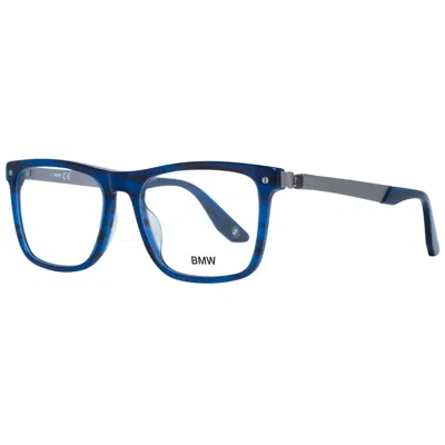 Bmw Men' Spectacle Frame  Bw5002-h 52092 Gbby2 In Blue