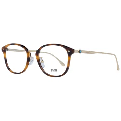 Bmw Men' Spectacle Frame  Bw5013 53052 Gbby2 In Brown