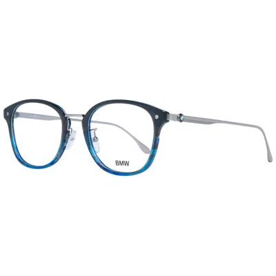 Bmw Men' Spectacle Frame  Bw5013 53092 Gbby2 In Blue