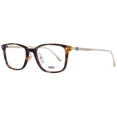Bmw Men' Spectacle Frame  Bw5014 54052 Gbby2 In Brown