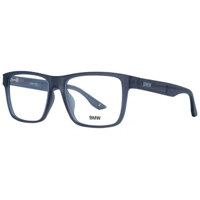 Bmw Men' Spectacle Frame  Bw5015-h 57020 Gbby2 In Black