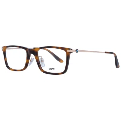 Bmw Men' Spectacle Frame  Bw5020 56052 Gbby2 In Brown