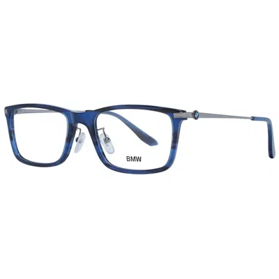 Bmw Men' Spectacle Frame  Bw5020 56092 Gbby2 In Blue