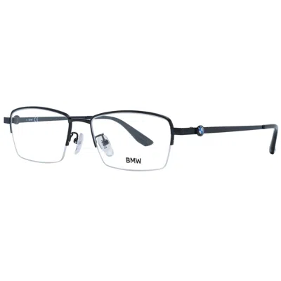 Bmw Men' Spectacle Frame  Bw5040-h 55001 Gbby2 In Black