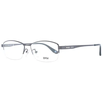 Bmw Men' Spectacle Frame  Bw5044-h 55012 Gbby2 In Black