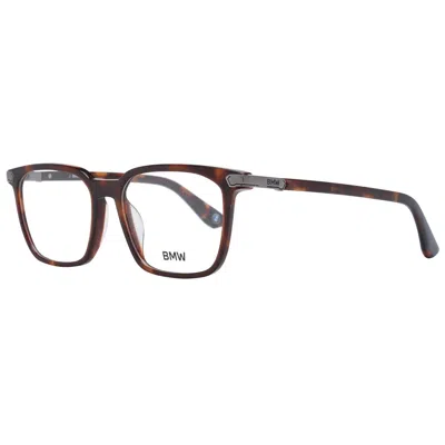 Bmw Men' Spectacle Frame  Bw5057-h 53053 Gbby2 In Brown