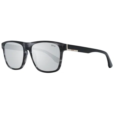 Bmw Men's Sunglasses  Bw0033 5520c Gbby2 In Black