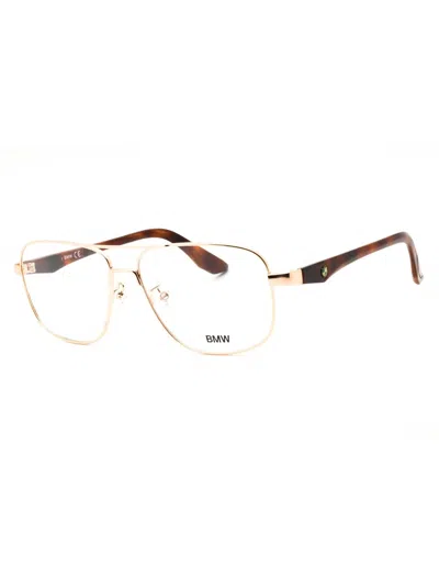 Bmw Metal Aviator Men's Eyeglasses In Gold