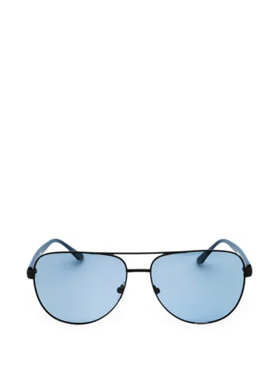 Bmw Pilot-frame Sunglasses In Black