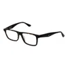 Bmw Brown Plastic Glasses (frames) In Black
