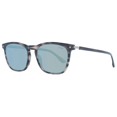 Bmw Gray Plastic Sunglasses In Blue