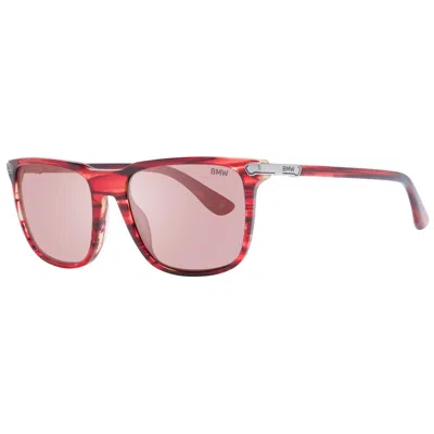 Bmw Plastic Men's Sunglasses In Red