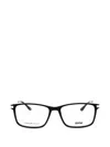 Bmw Rectangle-frame Glasses In Black