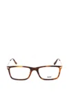 Bmw Rectangle-frame Glasses In Brown