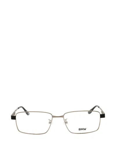 Bmw Rectangle-frame Glasses In Silver