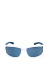 Bmw Rectangle-frame Sunglasses In Blue