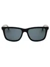 Bmw Rectangular Men's Sunglasses In Black