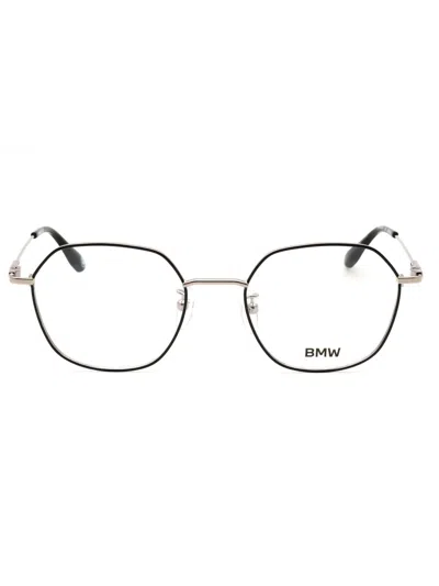 Bmw Round Metal Men's Eyeglasses In Black