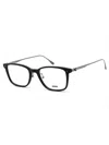 Bmw Stylish Rectangular Eyeglasses For Men - Eye Size 54 In Pattern