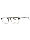 Bmw Stylish Rectangular Metal Eyeglasses For Men In Multi