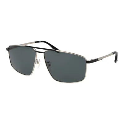 Bmw Titanium Men's Sunglasses In Green