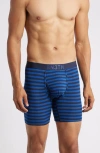Bn3th Classic Icon Assorted 2-pack Boxer Briefs In Navy/ Trad Stripe Quartz