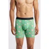 Bn3th Classic Icon Boxer Briefs In Flamingos-spruce