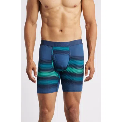 Bn3th Classic Icon Boxer Briefs In Rhythm Stripe-navy