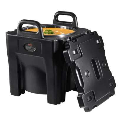 Bnxns Insulated Food Carrier, 32qt Capacity, Stackable Catering Hot Box W/stainless Steel Barrel, Top Load