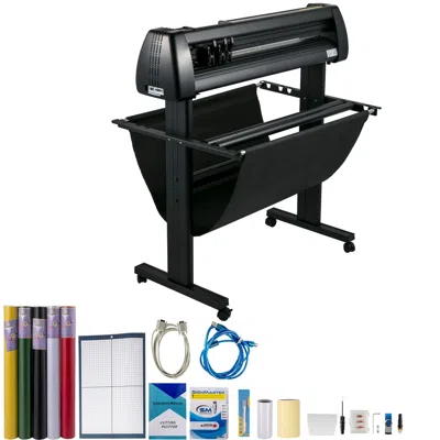 Bnxns Vinyl Cutter, 34inch Bundle, Vinyl Cutter Machine, Manual Vinyl Printer, Lcd Display Plotter Cutter 