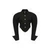 Bo&po Women's Black / Gold Lana Shirt Black In Black/gold