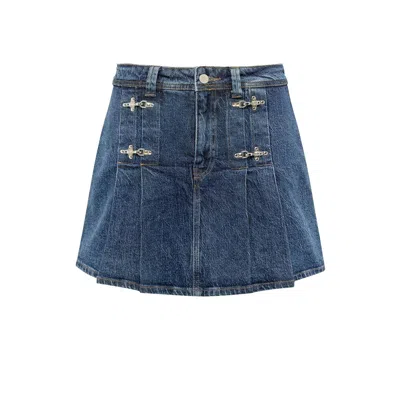 Bo&po Women's Blue Jana Short Skirt