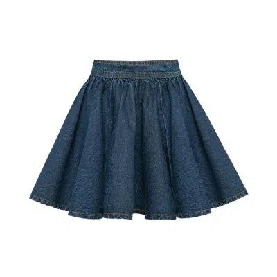 Bo&po Women's Blue Kerry Skirt
