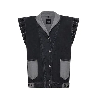 Bo&po Women's Galene Vest Grey In Gray