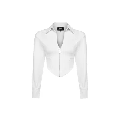 Bo&po Women's Pera Corset Top White