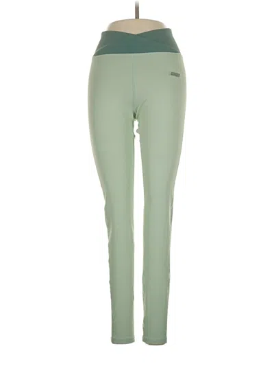 Pre-owned Bo+tee Active Pants In Green