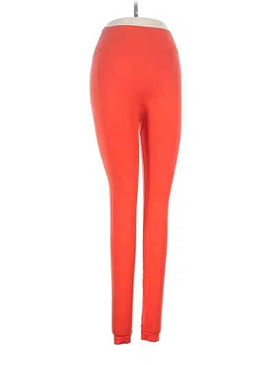 Pre-owned Bo+tee Active Pants In Orange