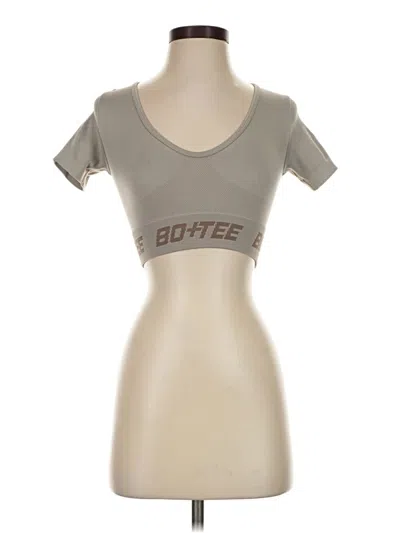 Pre-owned Bo+tee Active T-shirt In Gray