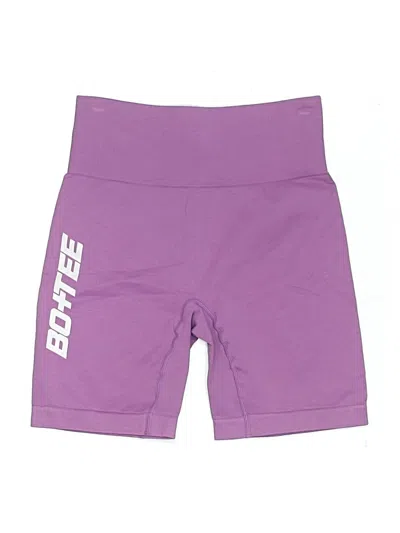 Pre-owned Bo+tee Athletic Shorts In Purple